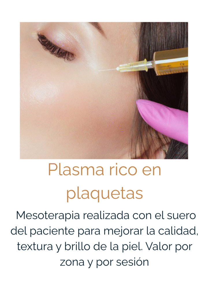 plasma rico en plaquetas